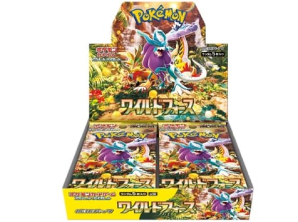 画像1: シュリンク付き BOX  ワイルドフォース    ポケカ ポケモンカード (1)