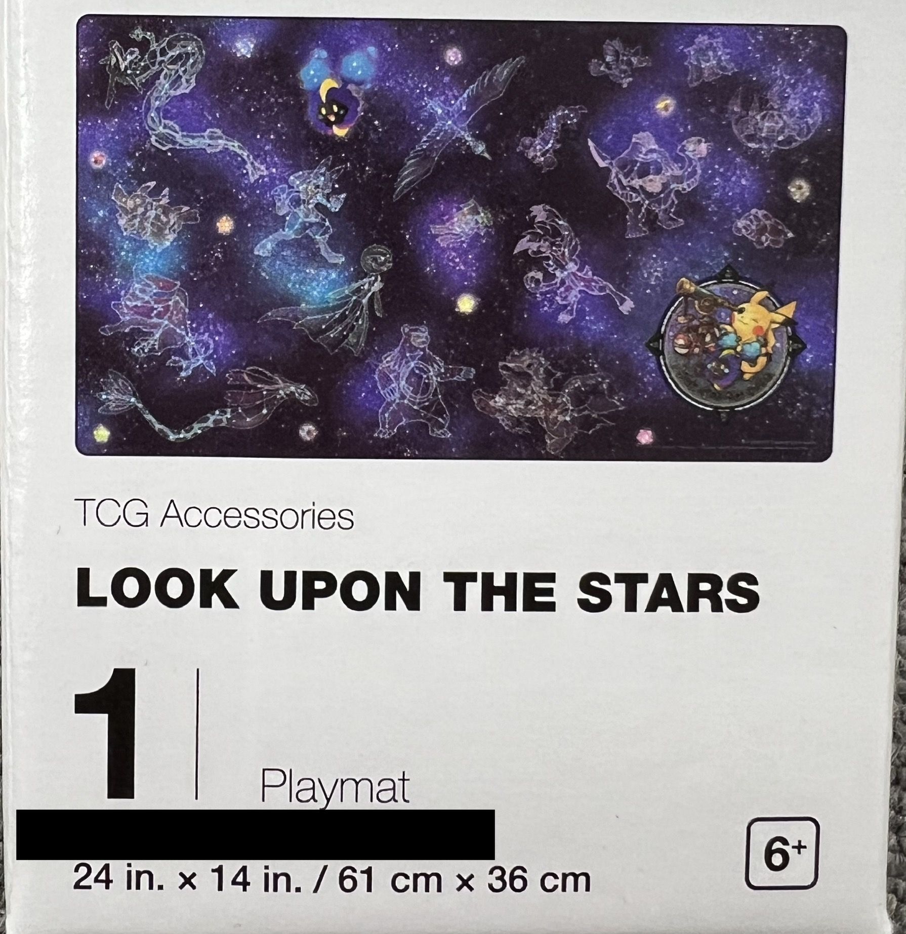 星空　look upon the starsプレイヤーマット　海外　カードマット