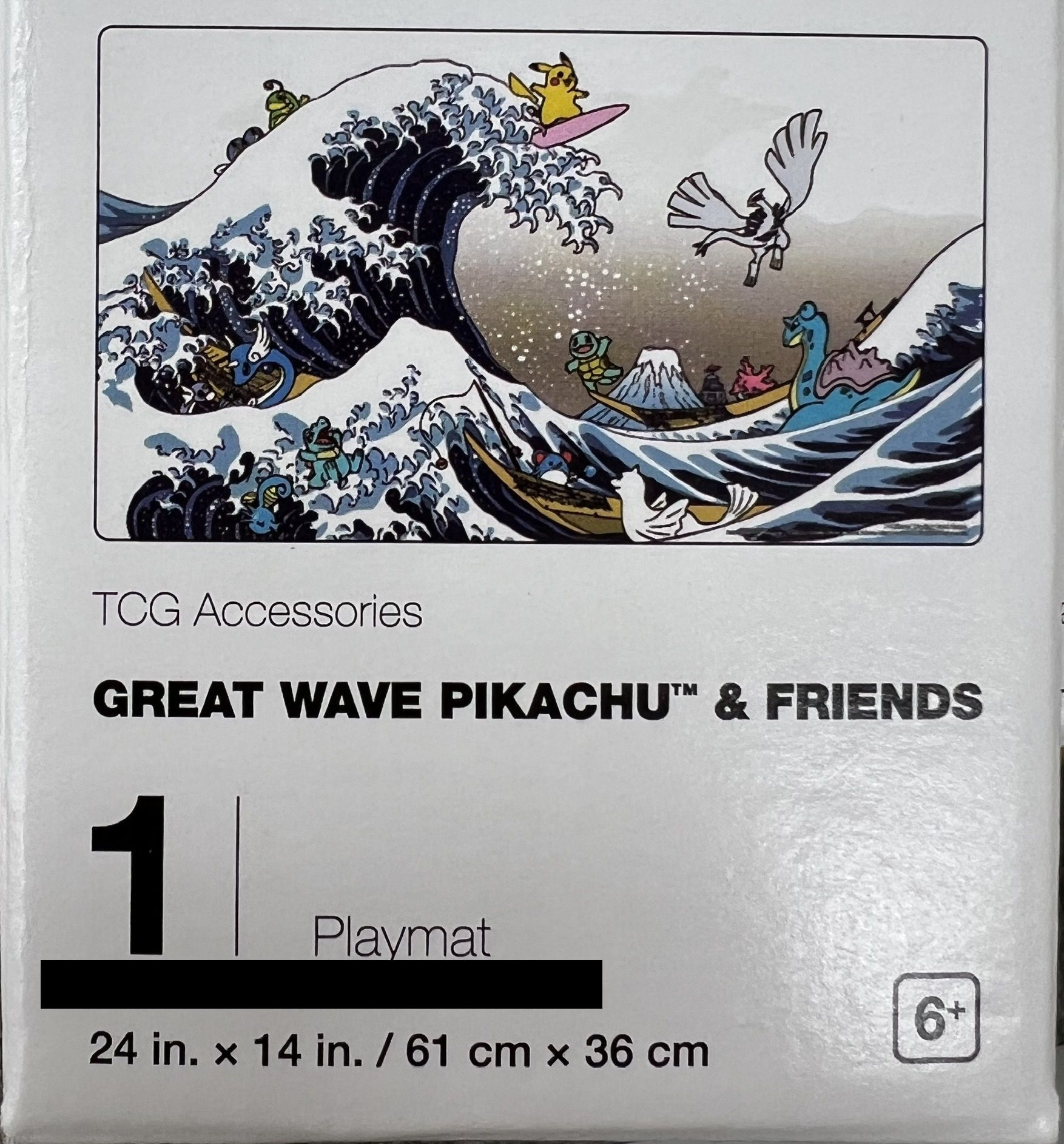 GREAT WAVE PIKACHU \u0026 FRIENDS WCSプレイマット